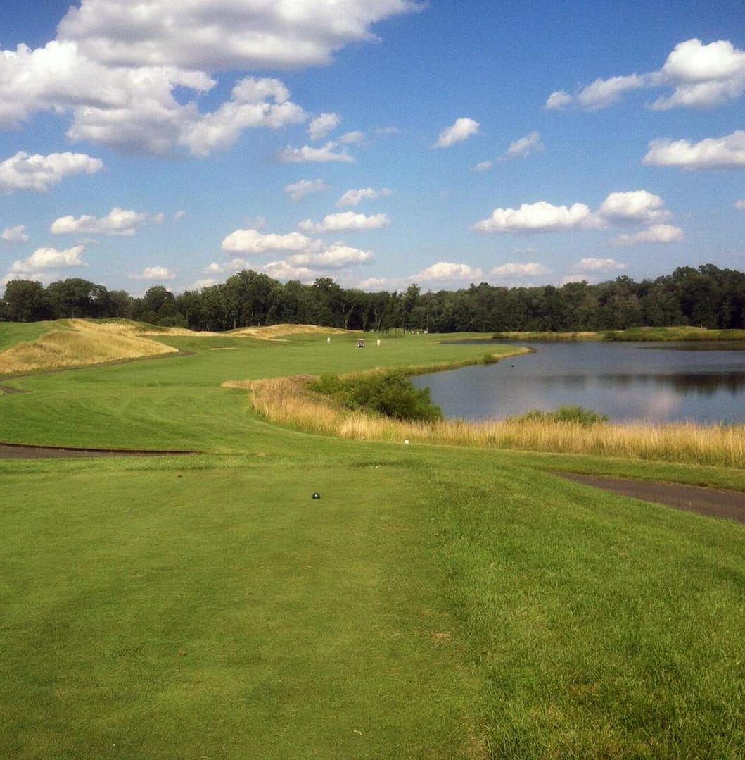 10th hole at Blue Mash golf course